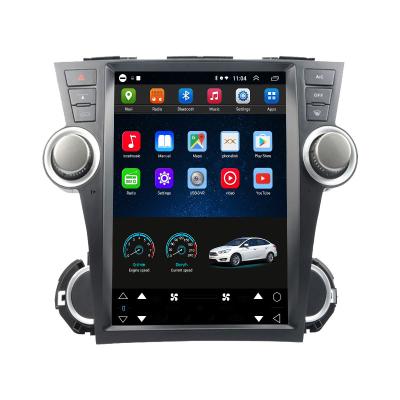 China 12.1 inch Android Car Radio Car GPS Navigation SDK for Toyota DSP Carplay Highlander 2009-2013 Auto Stereo Multimedia Player for sale