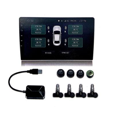 China Mental Car Monitoring Sensor Systems For Car TPMS Tire Sensor Valve Stems Universal External Repair Kit Car Alarm Tire Pressure for sale