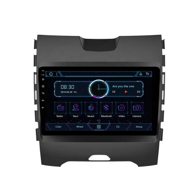 China Octa Core PX6 Android Car Video For 2015 EDGE Ford Voice Control 4+64G Auto Radio With Google Map FM AM EDGE RDS AHD DSP for sale