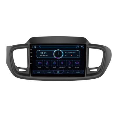 China GPS Car 4+64G PX6 Stereo With BT For KIA Sorento 9 Inch Touch Screen Android Multimedia Navigation GPS Radio Stereo Player for sale