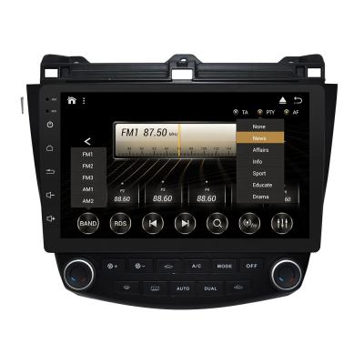 China GPS 4+64G PX6 Android 10.0 Touchscreen Navigation 10 Inch Multimedia Auto Radio BT For Honda Accord 7 Generation 2003-2007 for sale