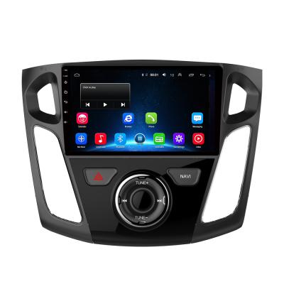 China Android 9.1 Automotive Stereo Car Multimedia 9 Inch Head Unit For Ford Focus GPS Navigation With FM+AM+RDS Car Player for sale