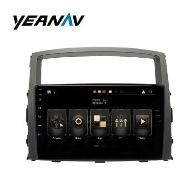 China Automotive Car Android Stereo For Mitsubishi Pajero Car Android Vehicle System Track Gps Touch Screen 10 Inch Multimedia Player for sale