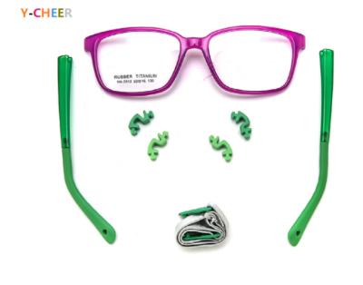 China For Reading Glasses 2023 Wholesale Soft Flexible Eyewear Kids Glasses Silicon Optical Frames Kids Eye Glasses For Kids for sale