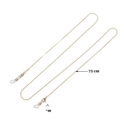 China For Glasses Holder Fashion Stainless Steel Eyeglass Chain Wholesale Custom Strap Glasses Chain Holder For Glasses for sale