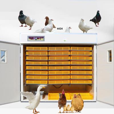 China Large hatching capacity and lower high efficiency price of large 5280 egg incubators / hatchery for fully automatic hatching eggs household and commercial industries for sale