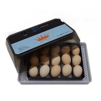 China Small Size Automatic Egg Incubator 40W 80W 100W 200W 300W 15 Pcs 24 Price List for sale