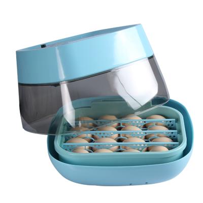 China Cultivate Jinan MINI small automatic high quality 16 egg multifunctional intelligent incubator for sale