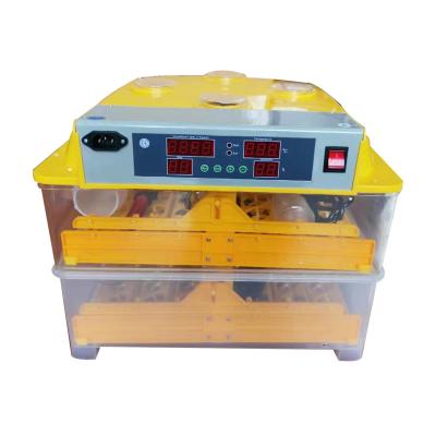 China Poultry Incubators Wholesale Price 200V 72 Small Size Automatic Egg Incubators for sale