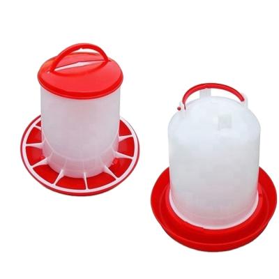 China Automatic transparent plastic line red water bowl poultry chicken layer drinker price high quality plastic waterer nipple for sale