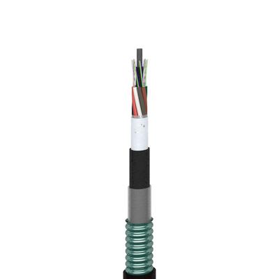 China -40â „ ƒ ~+70â „ ƒ Gyta53 4-288 Core Fiber Optic Cable Armored Double Sheathed Fiber Optic Cable for sale