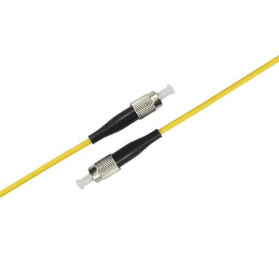 China Indoor FTTH Communication Single Mode 1m FC Connector Fiber Optic Patch Cord for sale