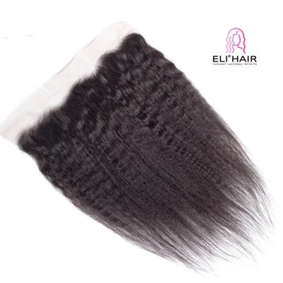 China 100% Virgin Hair ELI RTS 6x6 Lace Cuticle Aligned Swiss Lace Closure Scalp Closure Wig Transparent Frontal Hair for sale