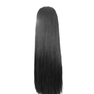 China Rosa Hair Products 12A 100% Virgin Silky Straight Wave Unprocessed Virgin Human Hair U Part Wigs Unprocessed ELI Good Market Latest Coming Double Wave for sale