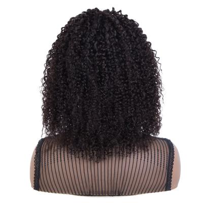 China ELI Cheap Factory Price Kinky Curly Pixie Curls Raw Cuticle Aligned Human Hair Lace Front Wig 100% Frontal Wigs Braided Lace Wigs Vendors for sale