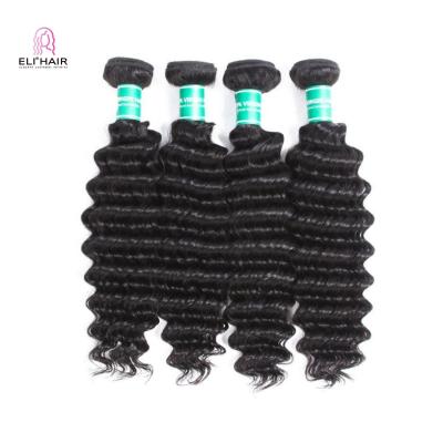 China ELI Deep Wave Cheap Prices Curly Wave Sales Double Drawn Hair Bundles Wig Good Quality Cuticle Aligned Hair Wigs For Woman for sale