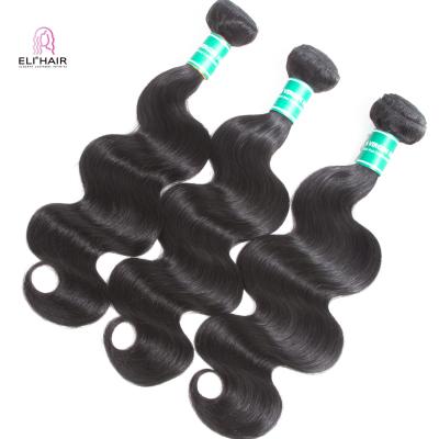 China Body Wave ELI Body Wave Unprocessed Raw Cuticle Aligned Hair Bundles 100% Virgin Hair Bulk Hair Wholesale Sellers for sale