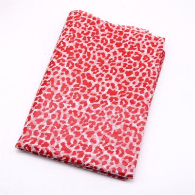 China Biodegradable Premium Leopard Dot One Side Printing Tissue Paper For Jewelry Box Packaging for sale