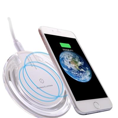 China 2021 New Small Mini Super Home Wifi Wireless Micro Usb Port Mic Qi Desktop Portable Mobile Phone Fast Charger Pad For Iphone 12 pro max i phone 11H for sale