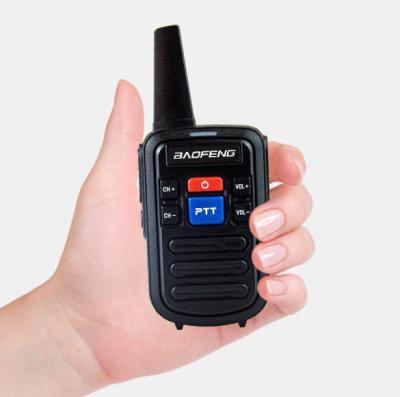 China baofeng C50 mini walkie talkie 16 channel UHF 400-480MHz baofeng BF-C50 two way radio 1500mAh for sale