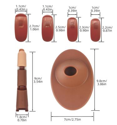 China Nail Beauty Salon Manicure Practice Prosthetic Joint Finger Practice Activity Finger With Base Nail Set Training for sale