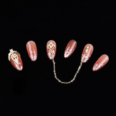 China Flexibility Clear & Natural Full Medium Almond Nail Tips Acrylic False Artificial Nails Tapered Square Nail Tips for sale