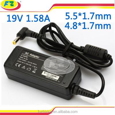 China For asus mini laptop adapter for asus 19v 1.58a laptop power adapter charger for sale