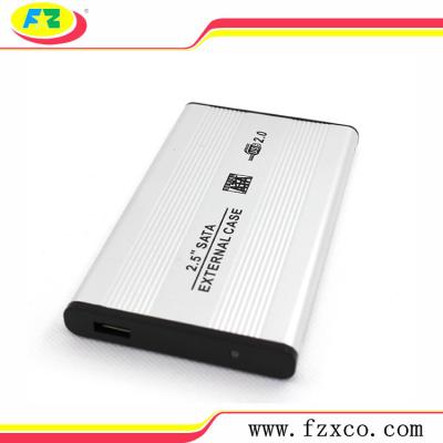 China USB 2.0 Mobile Aluminum Hard Disk Box 2.5 Inch Notebook Hard Disk Box SATA Serial Port External Hard Disk Drive Solid State Box for sale