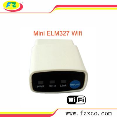 China All OBD II Compliant High Quality Vehicles ELM327 WIFI V1.5 Obd2 Wireless ELM 327 Auto Diagnostic Scanner for sale