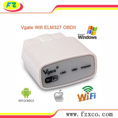 China All Compliant OBD II Vehicles Mini Vagte OBD2 II WIFI Adapter ELM327 WiFi ELM327 Car Diagnostic Diagnosis for sale