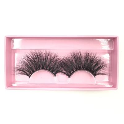 China Custom 2020 Private Factory Direct Long Natural 25mm Mink False Magnetic Eyelashes MG26 for sale