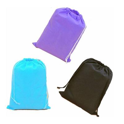 China Wholesale Custom Logo Gift Bag Eco Friendly Nonwoven Drawstring Bag For Shoes for sale