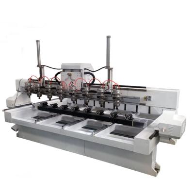 China Multi Machinery Repair Shops Machine Woodworking 8 Heads 8 Axis 3d Axis CNC Router With Rotary for sale