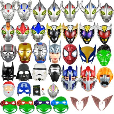 China Funny Costumes Props Movie TV Movie Spider Iron Man Helmet Spider Iron Man Helmet Halloween Plastic Party Masks Cosplay Kids Toys for sale