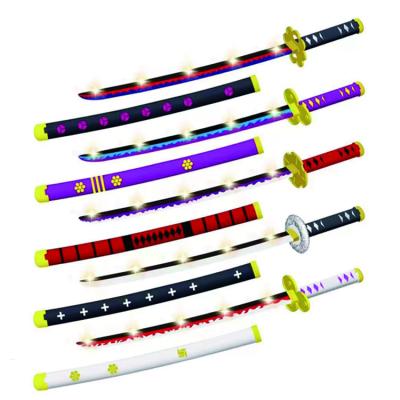 China 71cm movies ninja zoro sword toy frontier katana for boys cosplay plastic anime hand sword samurai lightsaber for sale