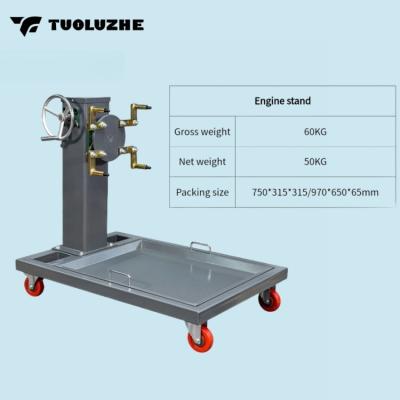 China Easy to operate and safe to use Multiple vehicle models use engine maintenance tools with oil trays engine stand for sale