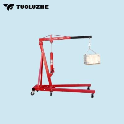 China Easy to operate and safe to use High quality car engine lifting tools 2 ton foldable shop crane for sale