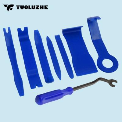 China Easy to operate and safe to use Durable car interior tools 8pcs/set car audio disassembly repair tools for sale