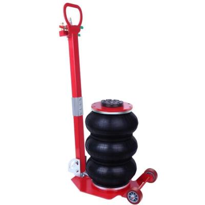 China Easy to operate and safe to use High quality automotive chassis repair assistance tool folding handle 3T pneumatic air jack for sale