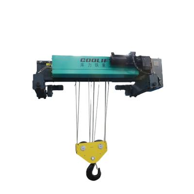 China Workshop China Supplier Workshop 3.2 Ton 18m Double Girder Electric Wire Rope Hoist for sale