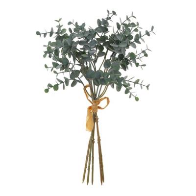 China Home Wedding Decoration Eucalyptus Bouquets Artificial Faux Real Touch Flowers For Wedding Party Decoration DIY Home Decor for sale