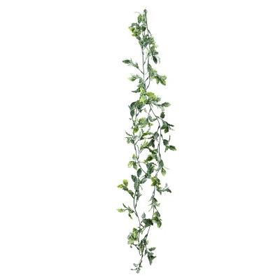 China Natural Touch Faux Artificial Greenery Garland Hanging Vines for Party Home Indoor Outdoor Decorations for sale