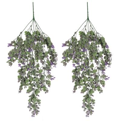 China PE Artificial Plants Vines Fake Hanging Garlan For Indoor Wedding Garland Wall Decor for sale