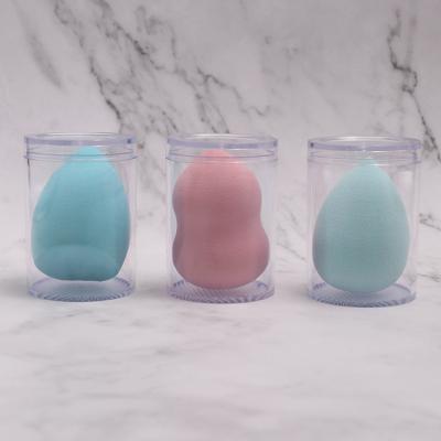 China Female Facial Beauty Customize Colorful Non Morandi Latex Private Label Makeup Sponge With Box Different Shapes Cosmetic Beauty Face Sponge Tools for sale