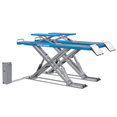 China Hot Sale Car Repair Shop Used Portable Hydraulic Auto Scissor Car Lift 4000kg for sale