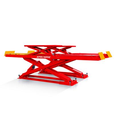 China Custom 24V Safety Electronic Control Electronic Control Pneumatic Alignment Scissor Lift 4000kgs for sale