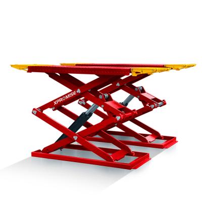 China Customizable Fixed Driven Aligning Car Lift Table Cylinder Oil Return System Scissor Lift 3500kg for sale