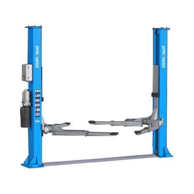 China 3.2 Ton Electric-Hydraulic Driven Car Lift 2 Pole Base Plate Car Crane 2 Pole Lift Vehicle 3200kg for sale