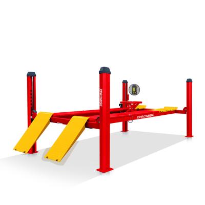 China Electronically Controlled Four Post Lifter For Auto Repair Tools 5000kg Maintenance for sale