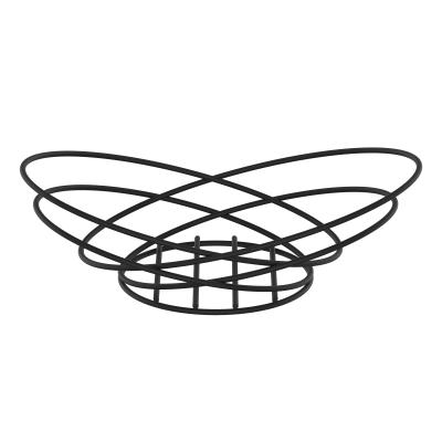 China Sustainable Oval Wire Bread Basket for sale